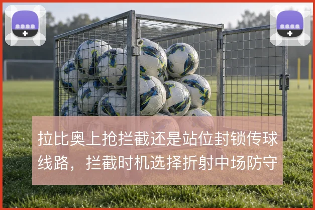 拉比奥上抢拦截还是站位封锁传球线路,拦截时机选择折射中场防守取向